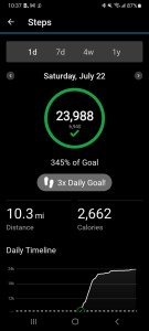 Saturday we did some hiking!